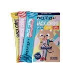 Pets Deli Snack Crème Multipack with Chicken, Tuna & Krill Cat Treats