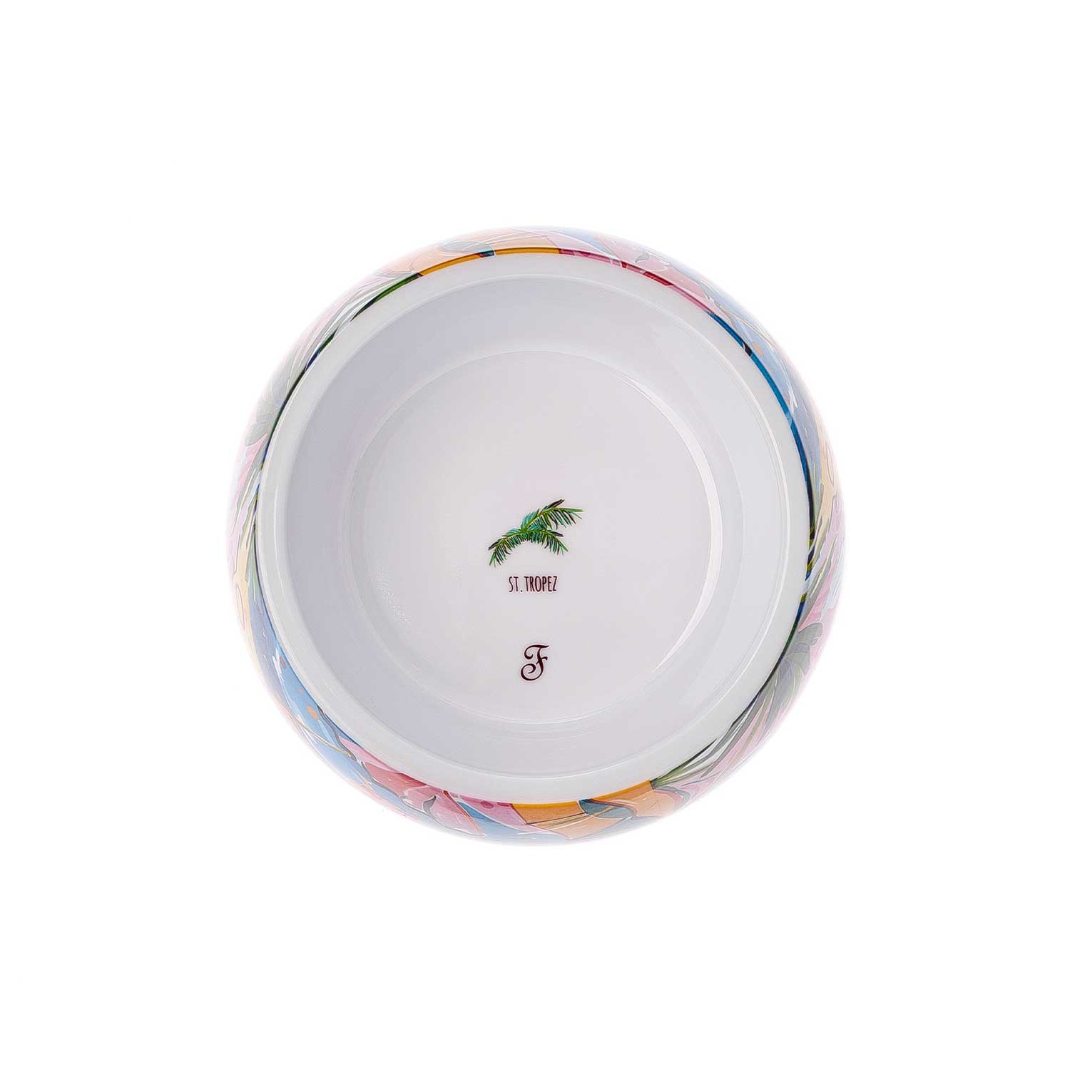 Ferribiella St Tropez Melamine Dog Bowl Top