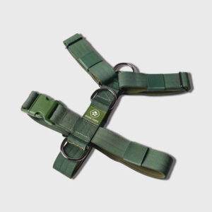 Spark Paws Comfort Control No-Pull Dog Harness Army Green