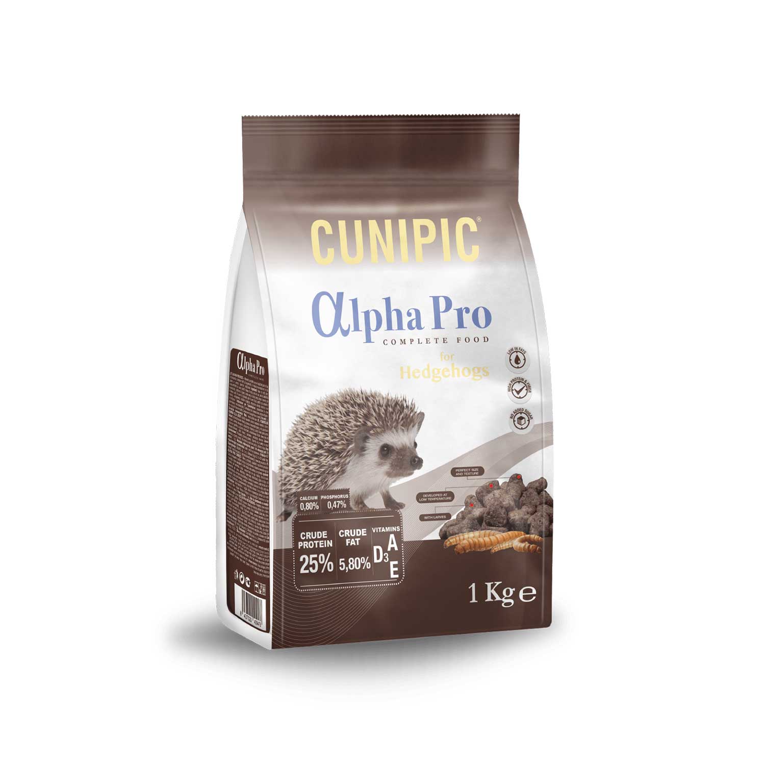 Cunipic Alpha Pro Hedgehog Food with insects
