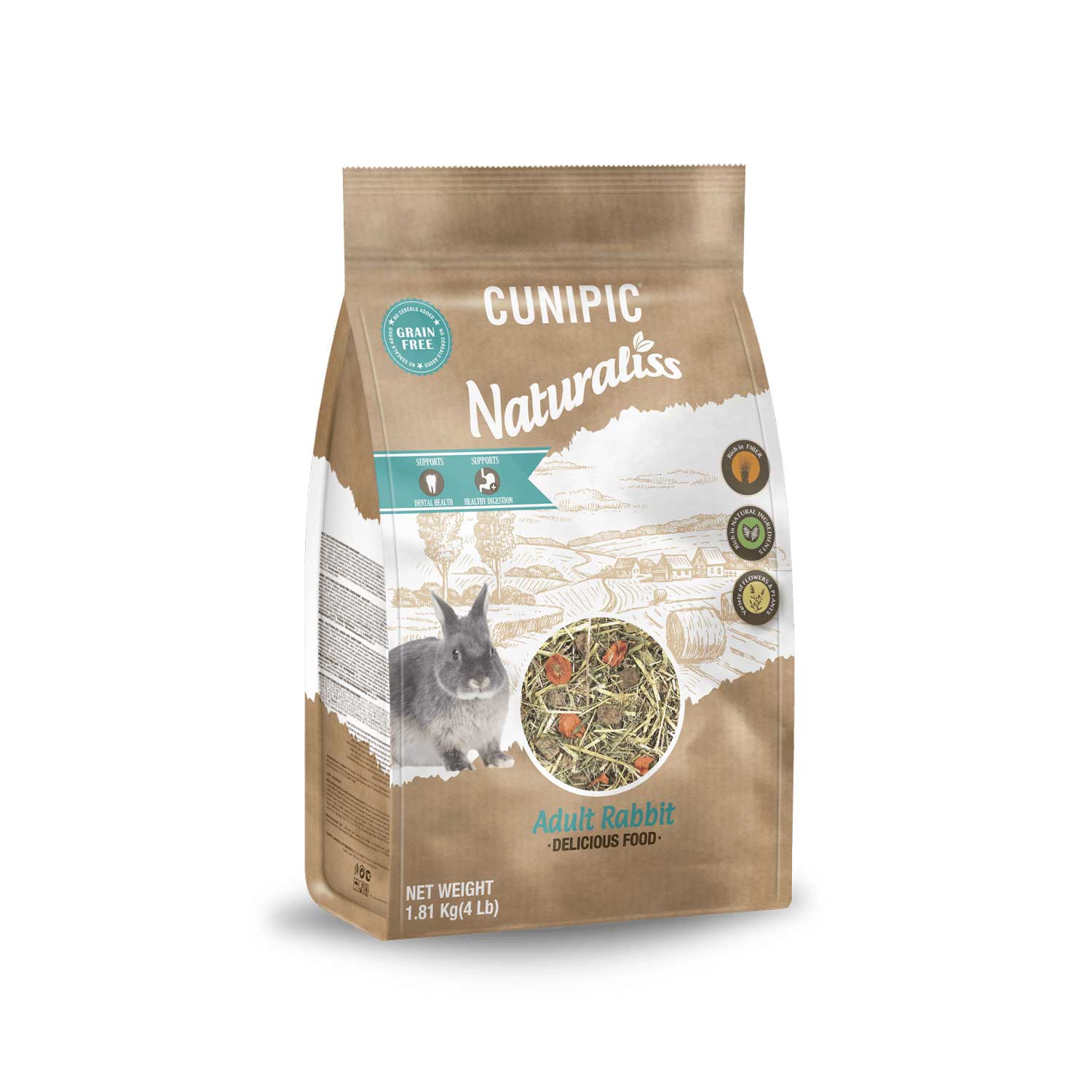 Cunipic Naturaliss Adult Rabbit Food