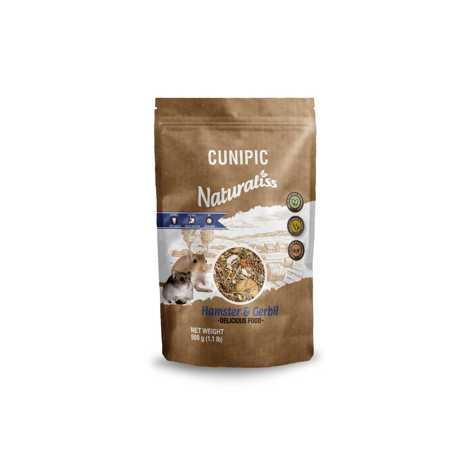 Cunipic Naturaliss Hamster & Gerbil Food