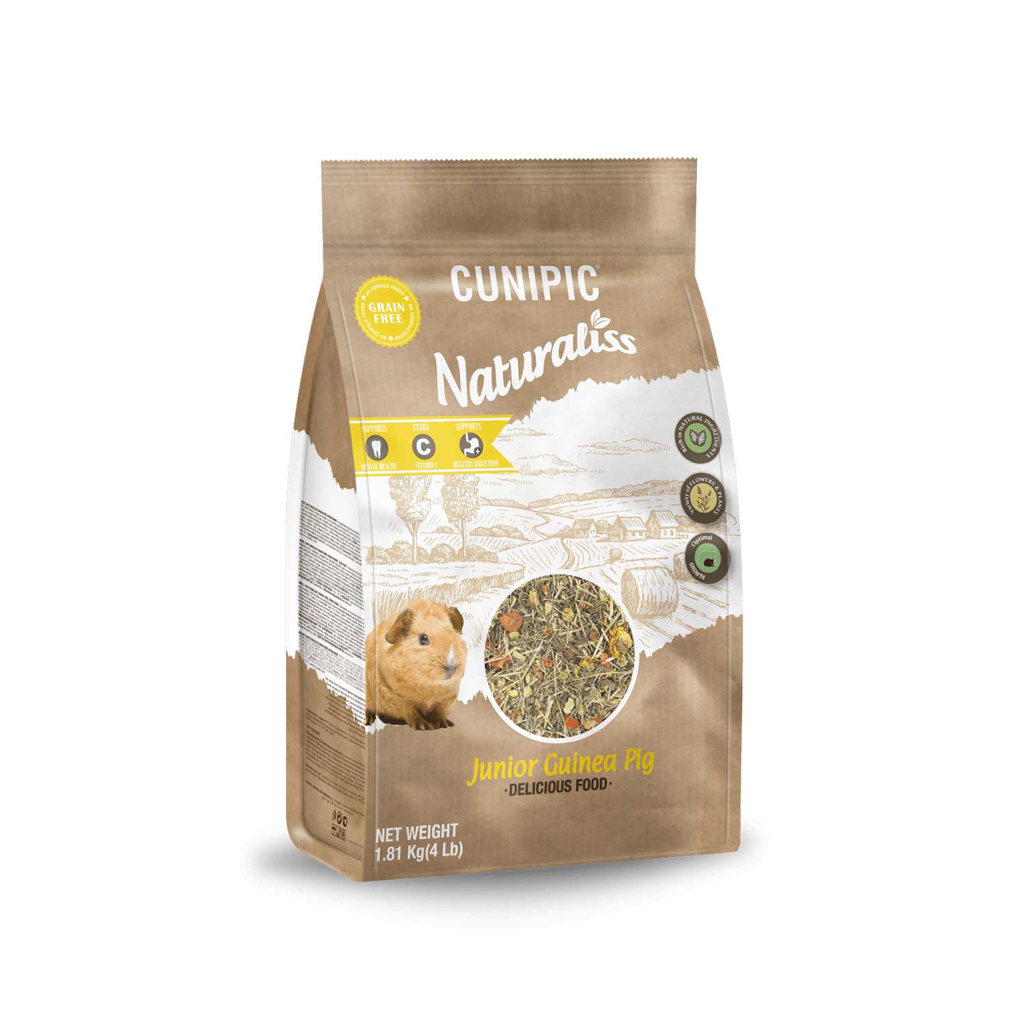 Cunipic Naturaliss Junior Guinea Pig Food
