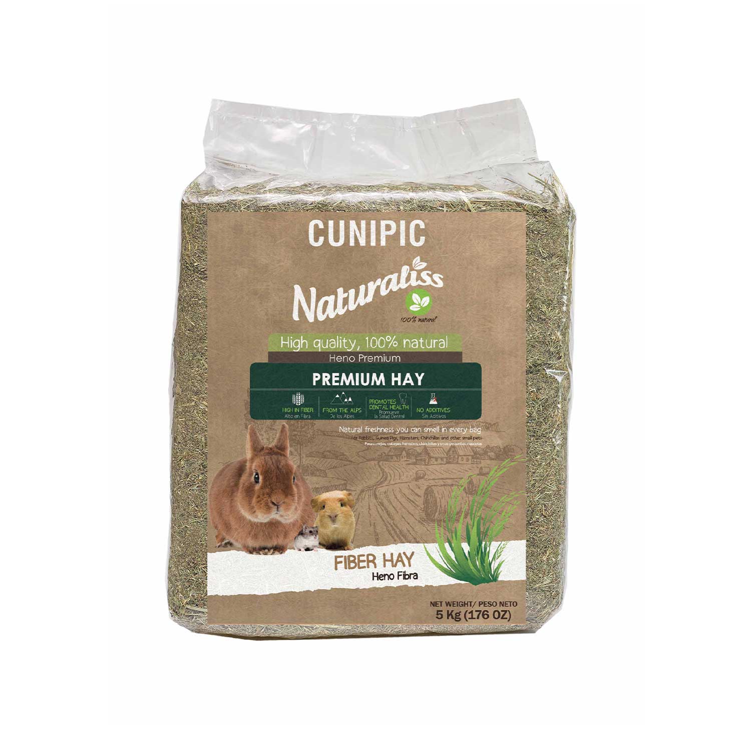 Cunipic Naturaliss Premium Hay for small animals