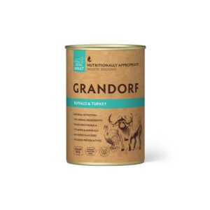 Grandorf Buffalo & Turkey Dog Wet Food