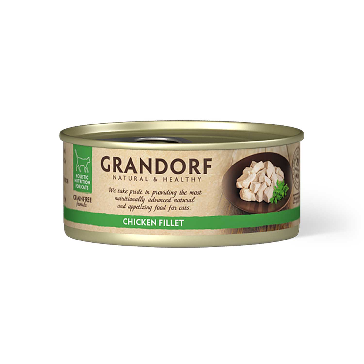 Grandorf Chicken Breast Adult Cat Wet Food Hypoallergenic cat wet food