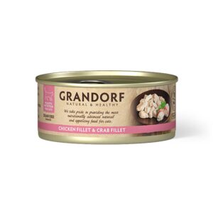 Grandorf Chicken Breast with Crab Meat Adult Cat Wet Food