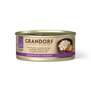 Grandorf Chicken Breast with Salmon Cat Wet Food