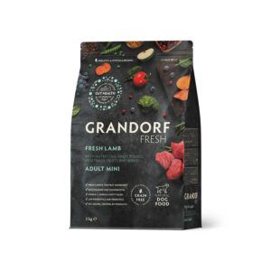 Grandorf Fresh Lamb Meat with Sweet Potato Mini Breeds Adult Dry Food