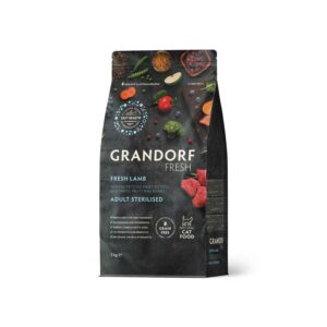 Grandorf Grain Free Fresh Lamb with Sweet Potato Adult Cat Dry Food