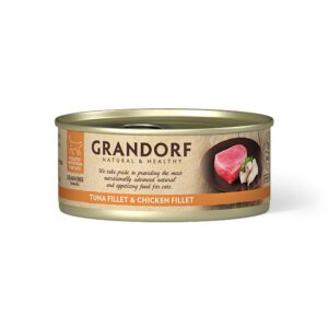 Grandorf Tuna Fillet with Chicken Breast Cat Wet Food