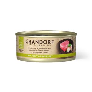 Grandorf Tuna Fillet with Crab Meat Cat Wet Food