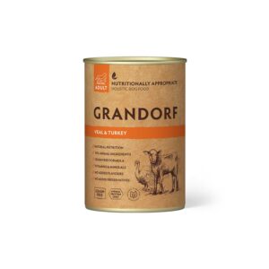 Grandorf Veal & Turkey Dog Wet Food
