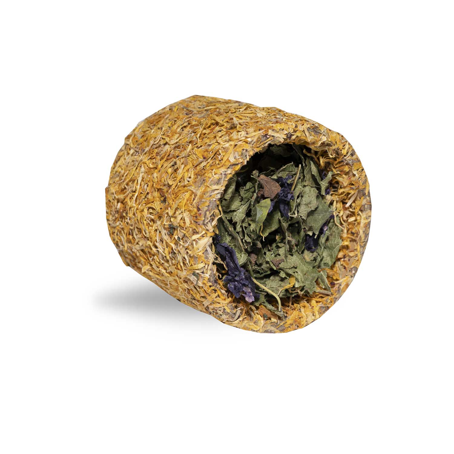 Cunipic Marigold Tunnel with Herbs & Mallow Flower for Small Animals