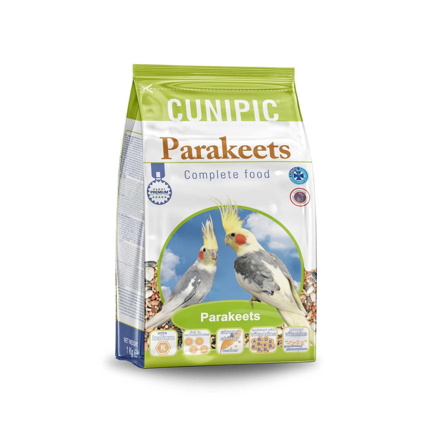 Cunipic Super Premium Parakeet Food
