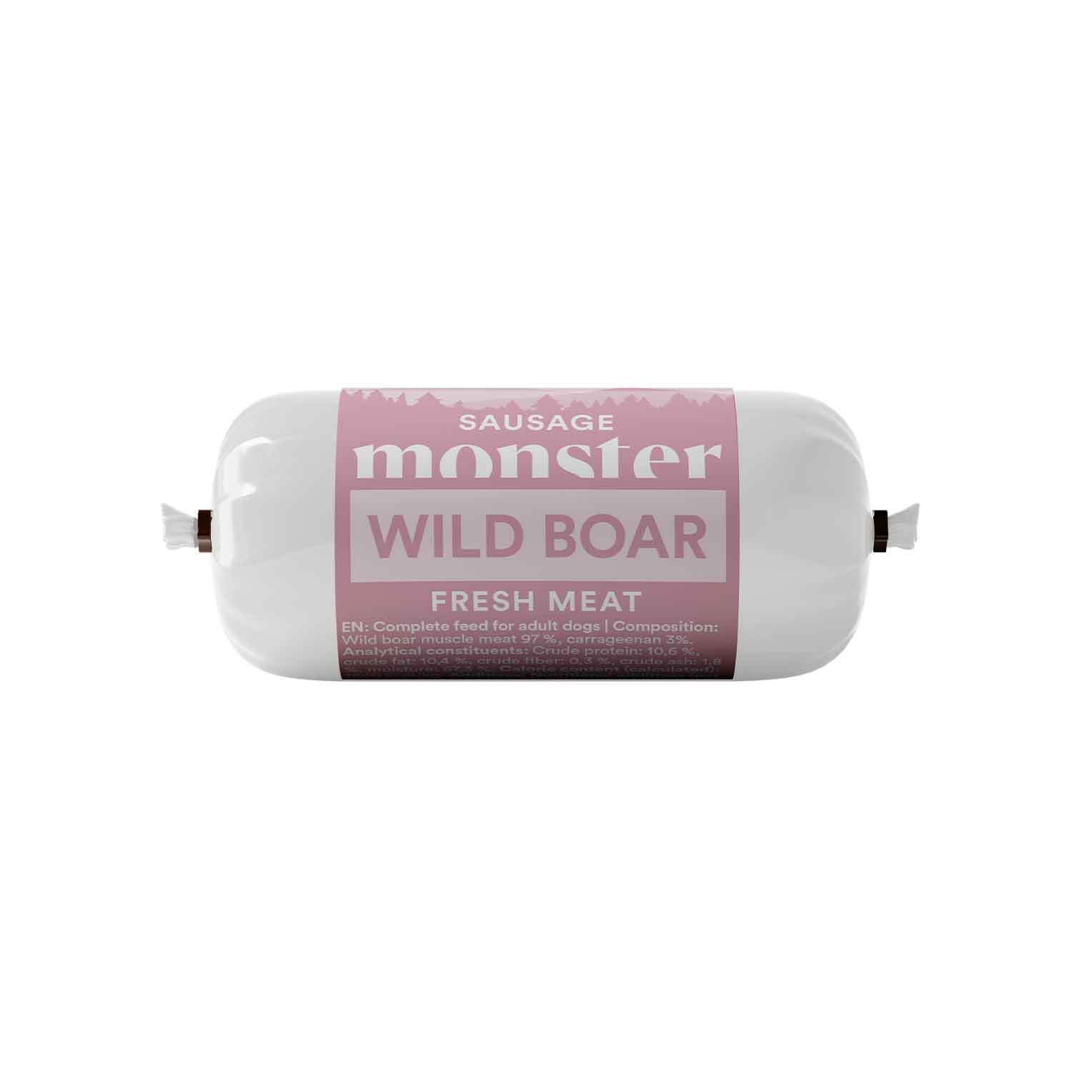 Dog Sausage Wild Boar