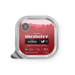 Power Beef Paté Dog Wet Food
