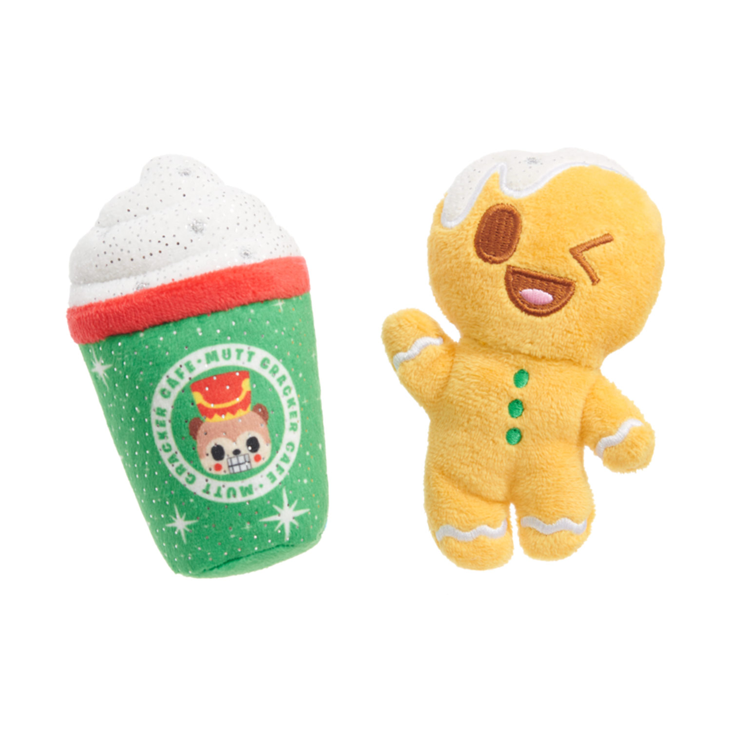 Bark Ginger Boy Brew Christmas Dog Toys