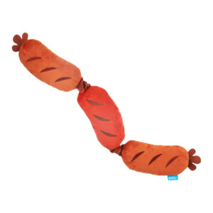 Bark Lickin Links Dog Squeaky Plush Toy