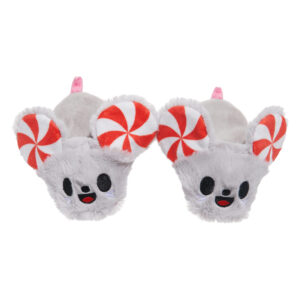 Bark Peppermice Slippies Christmas Dog Toy