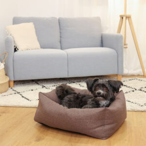 Dog Sleeping Kerbl Ely Cosy Dog Bed Brown