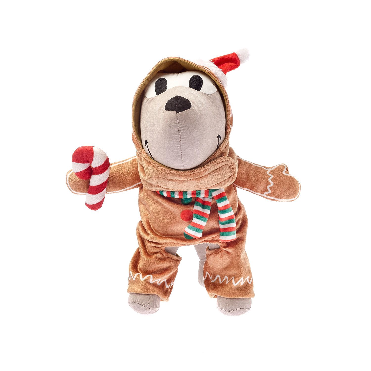 Ferribiella Gingerbread Man Dog & Cat Costume