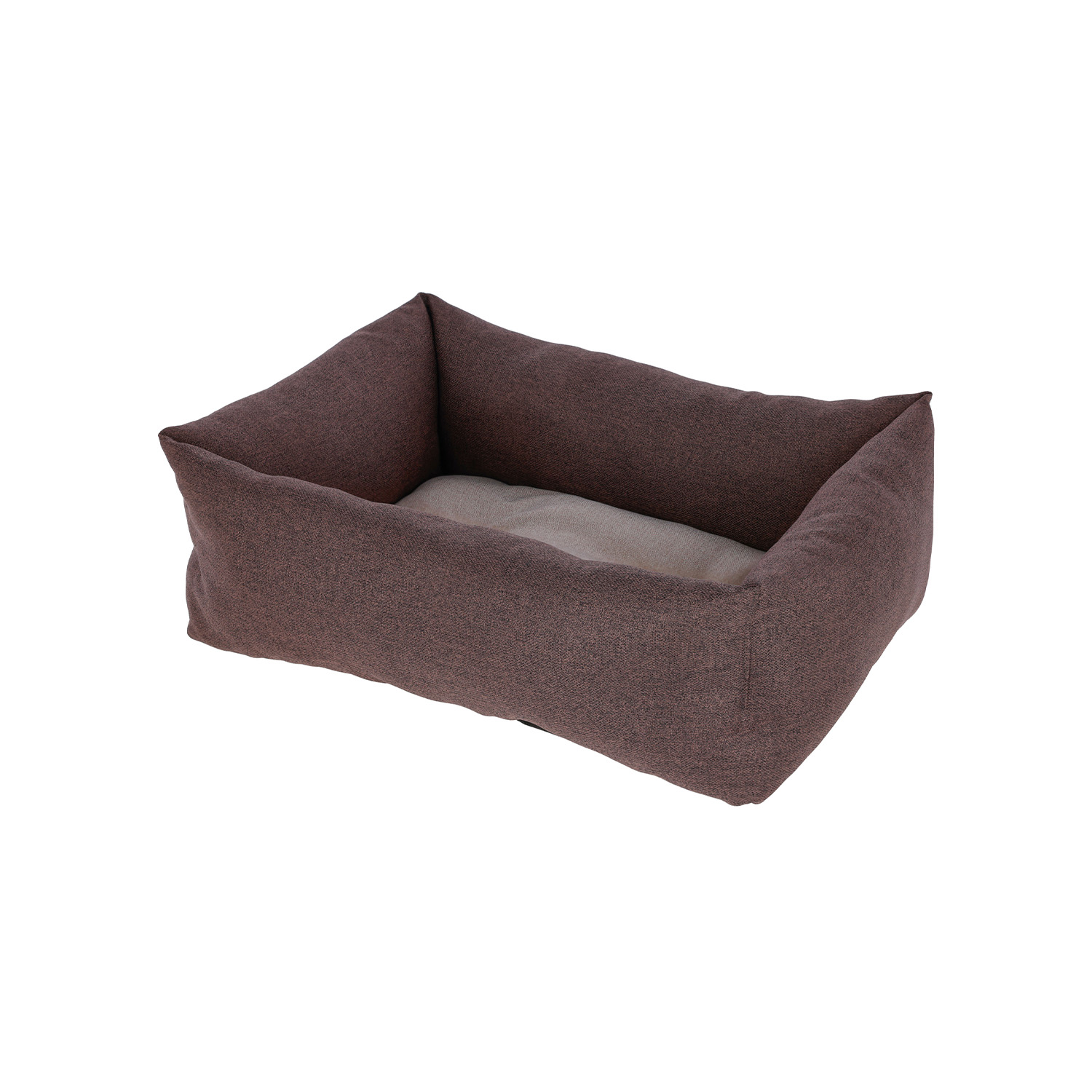 Ely Cosy Dog Bed - Brown - Image 2