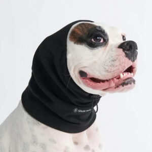 Spark Paws Anxiety Calming Dog Earmuff Protector - Black