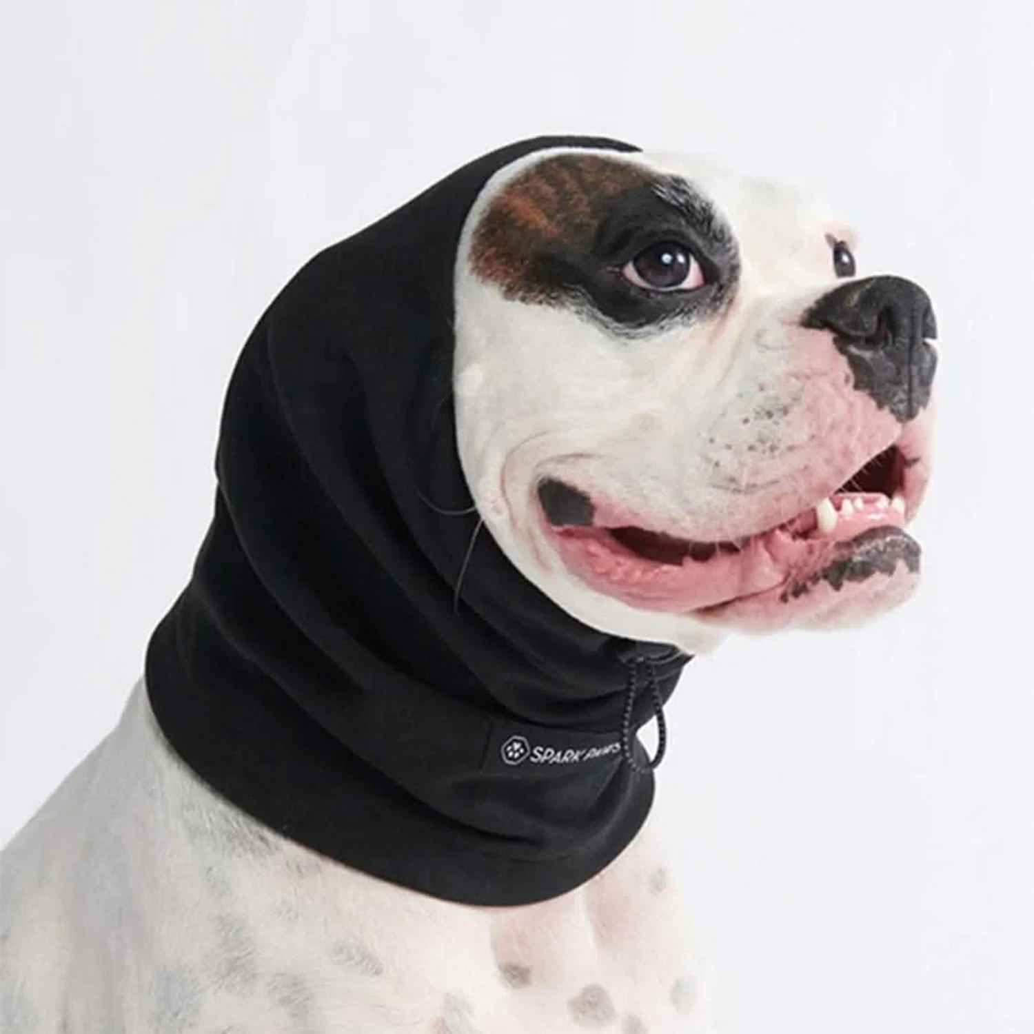 Spark Paws Anxiety Calming Dog Earmuff Protector - Black