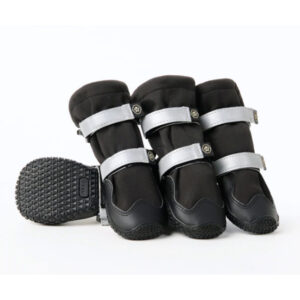 Spark Paws Flex Shell Waterproof Dog Boots - Black