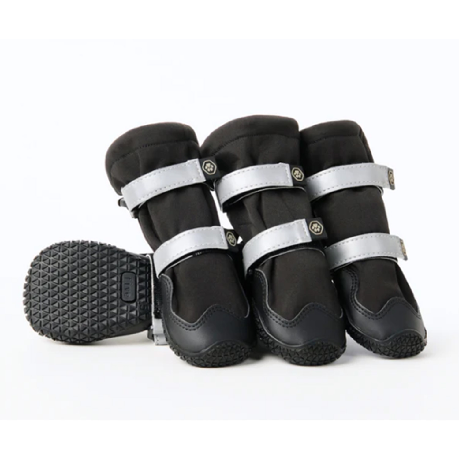 Spark Paws Flex Shell Waterproof Dog Boots - Black
