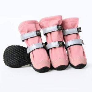 Spark Paws Flex Shell Waterproof Dog Boots - Pink