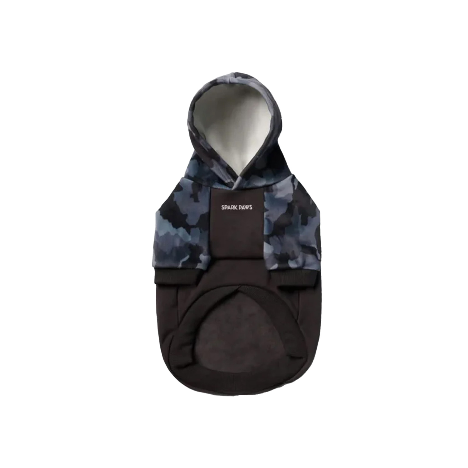 Camo Dog Hoodie - Grey - Image 2