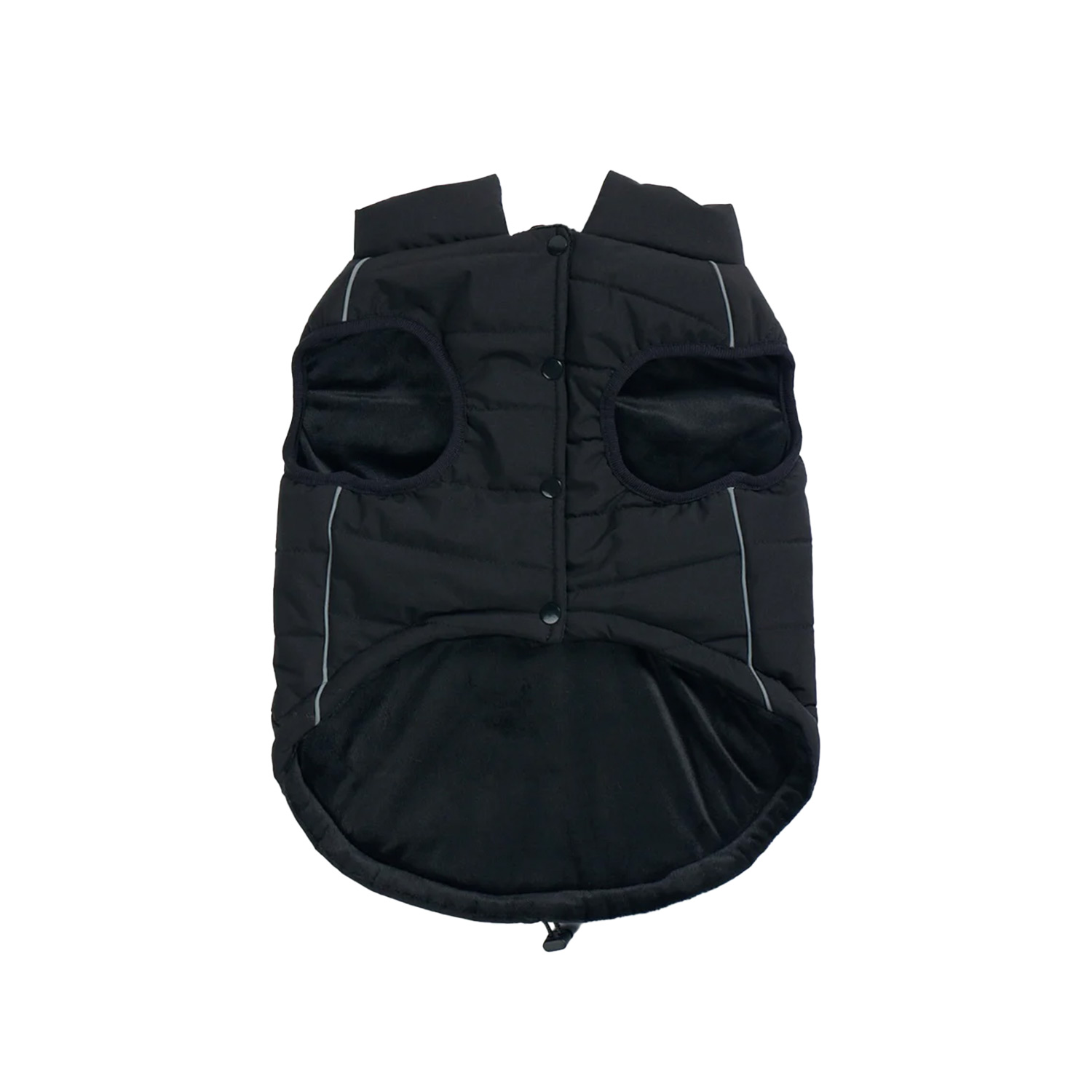 Spark Paws WarmShield Water-Resistant Jacket - Black Back