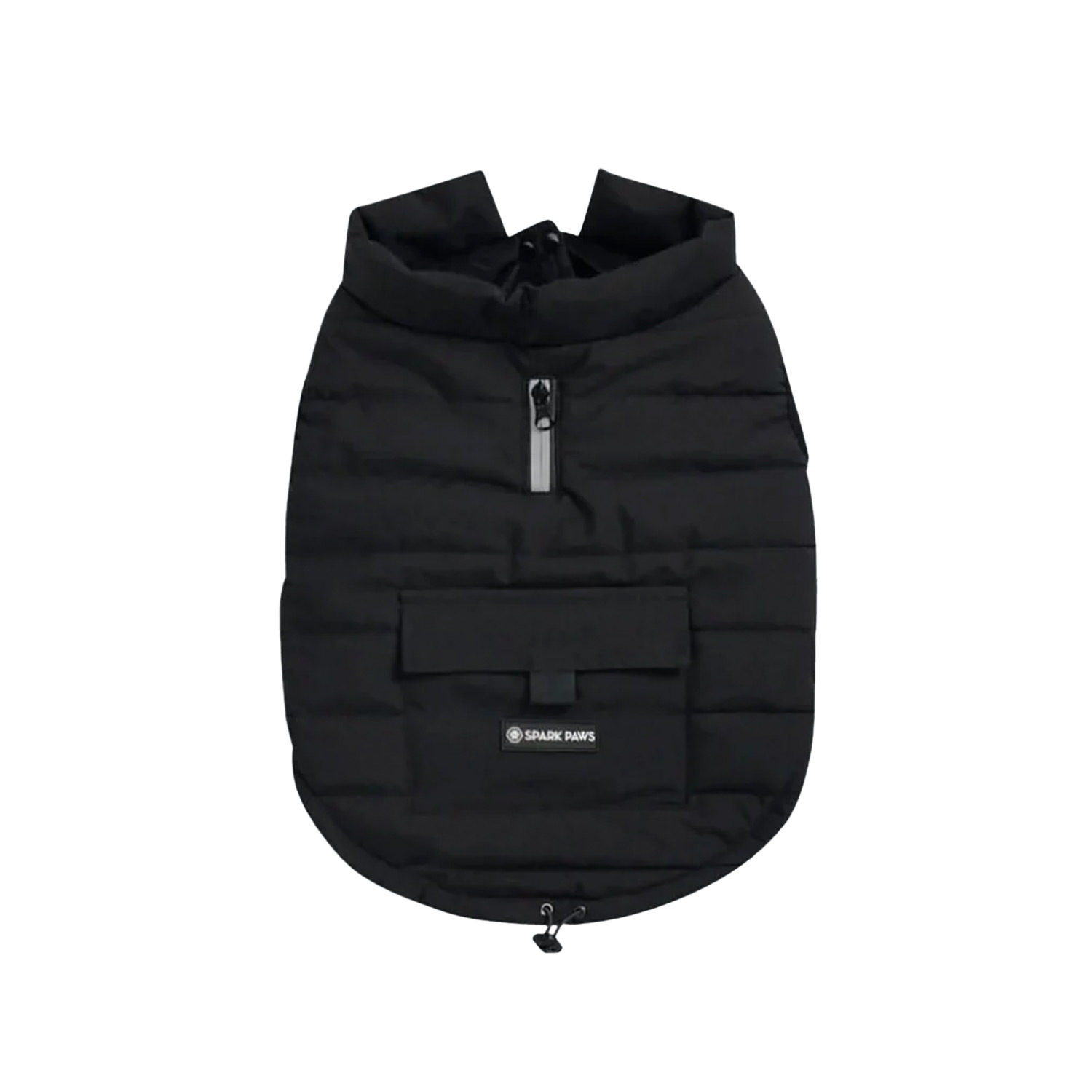 Spark Paws WarmShield Water-Resistant Jacket - Black