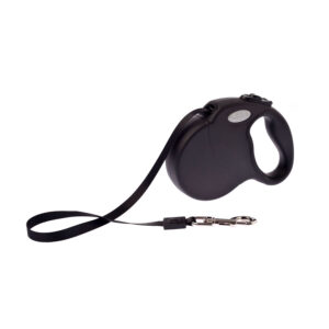 Ferribiella Wrap Suprema Retractable Dog Leash - Black