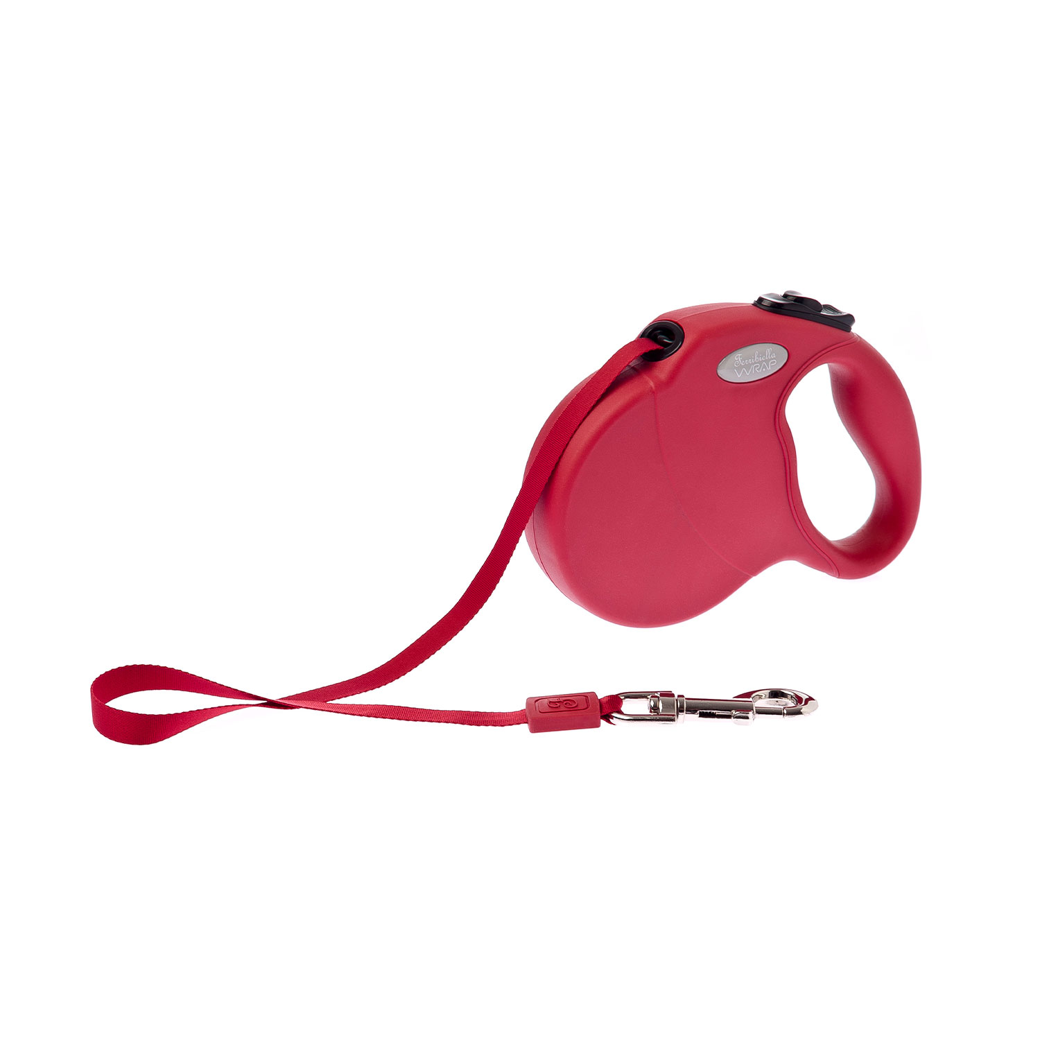 Ferribiella Wrap Suprema Retractable Dog Leash - Red