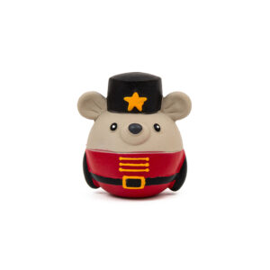 Great&Small Christmas Latex Nutcracker Mouse Dog Toy