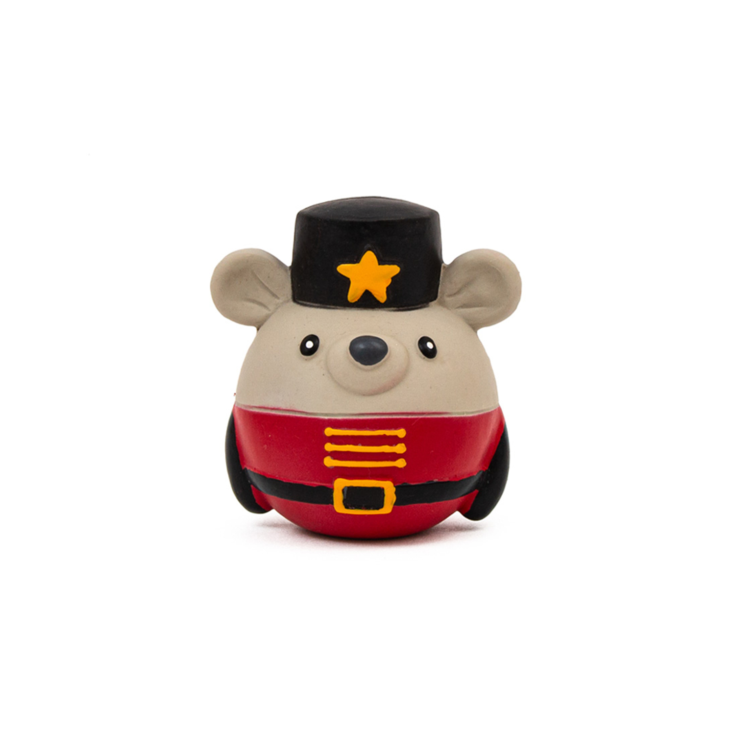Great&Small Christmas Latex Nutcracker Mouse Dog Toy