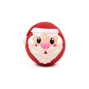Great&Small Christmas Latex Santa Ball Dog Toy