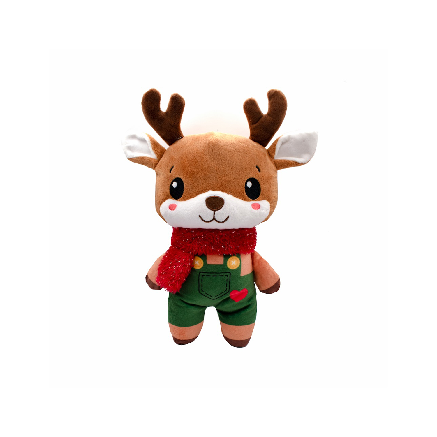 Great&Small Christmas Santa and Friends - Reindeer Dog Toy