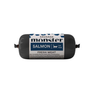 Monster Cat Sausage Salmon