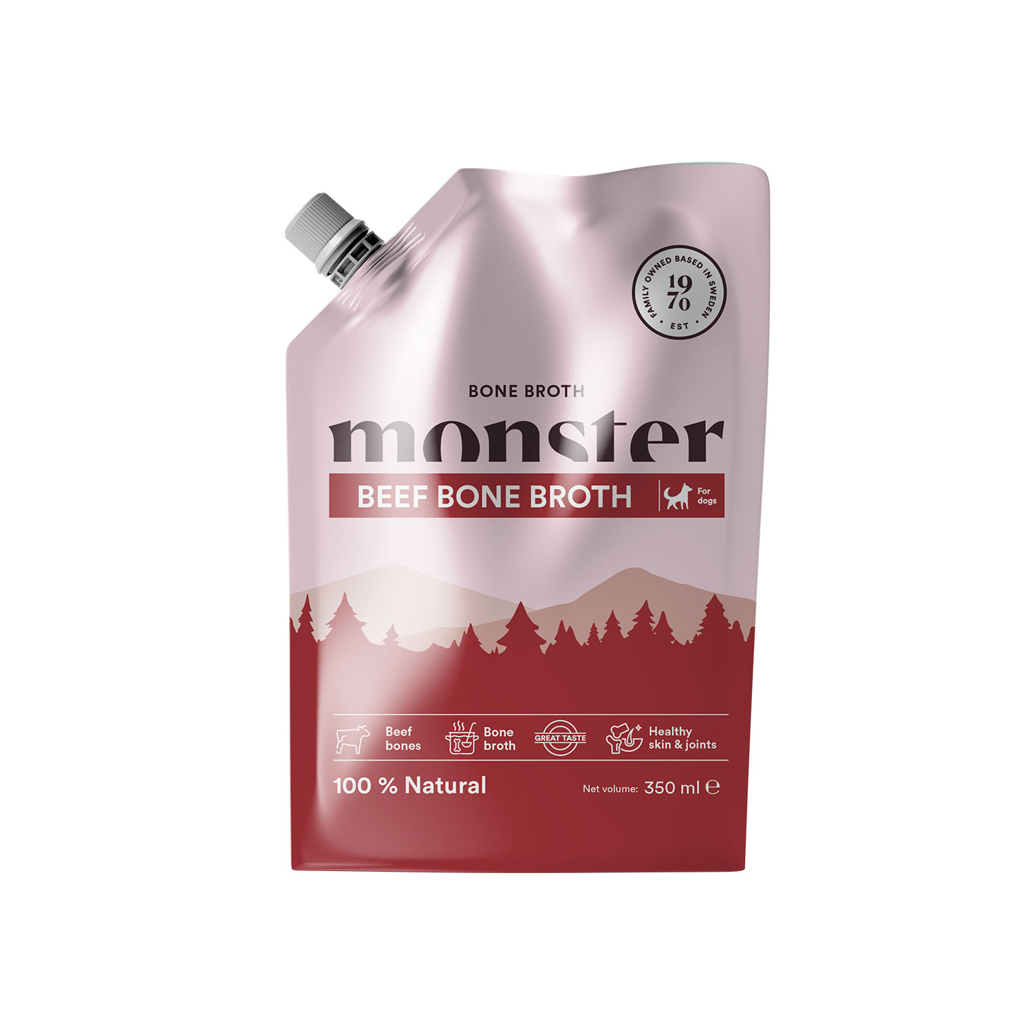 Monster Dog Beef Bone Broth 350ml