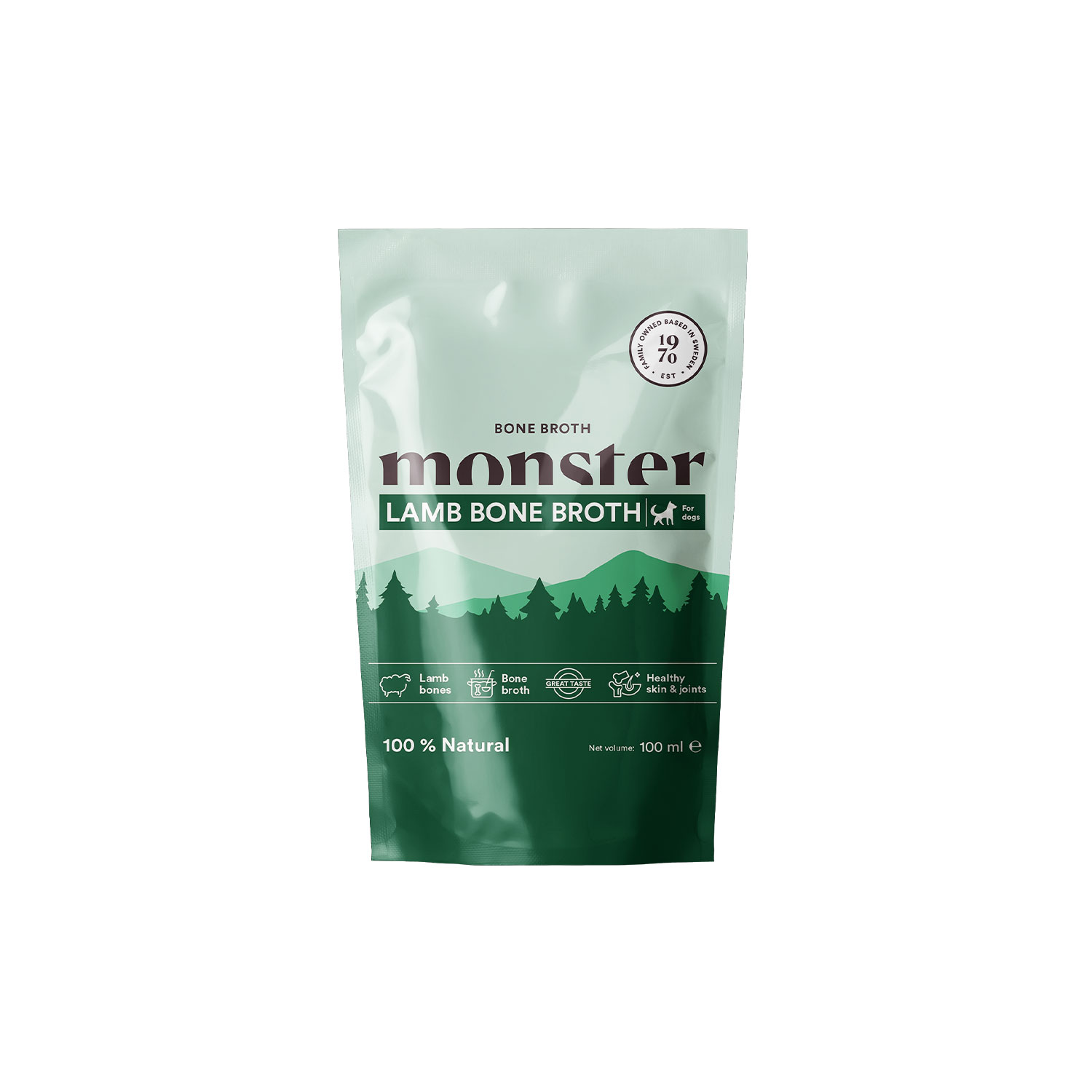Monster Dog Lamb Bone Broth 100ml