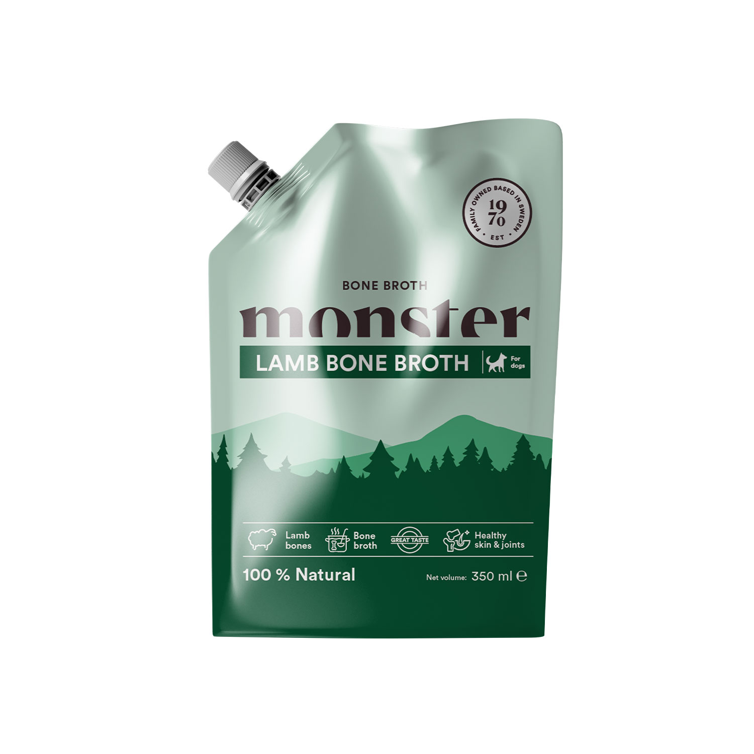 Monster Dog Lamb Bone Broth 350ml