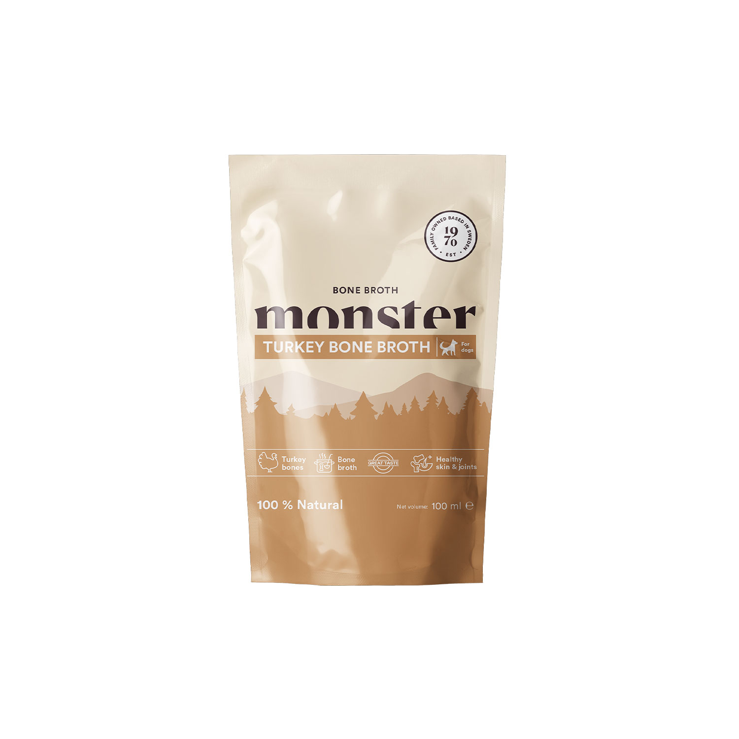 Monster Dog Turkey Bone Broth 100ml