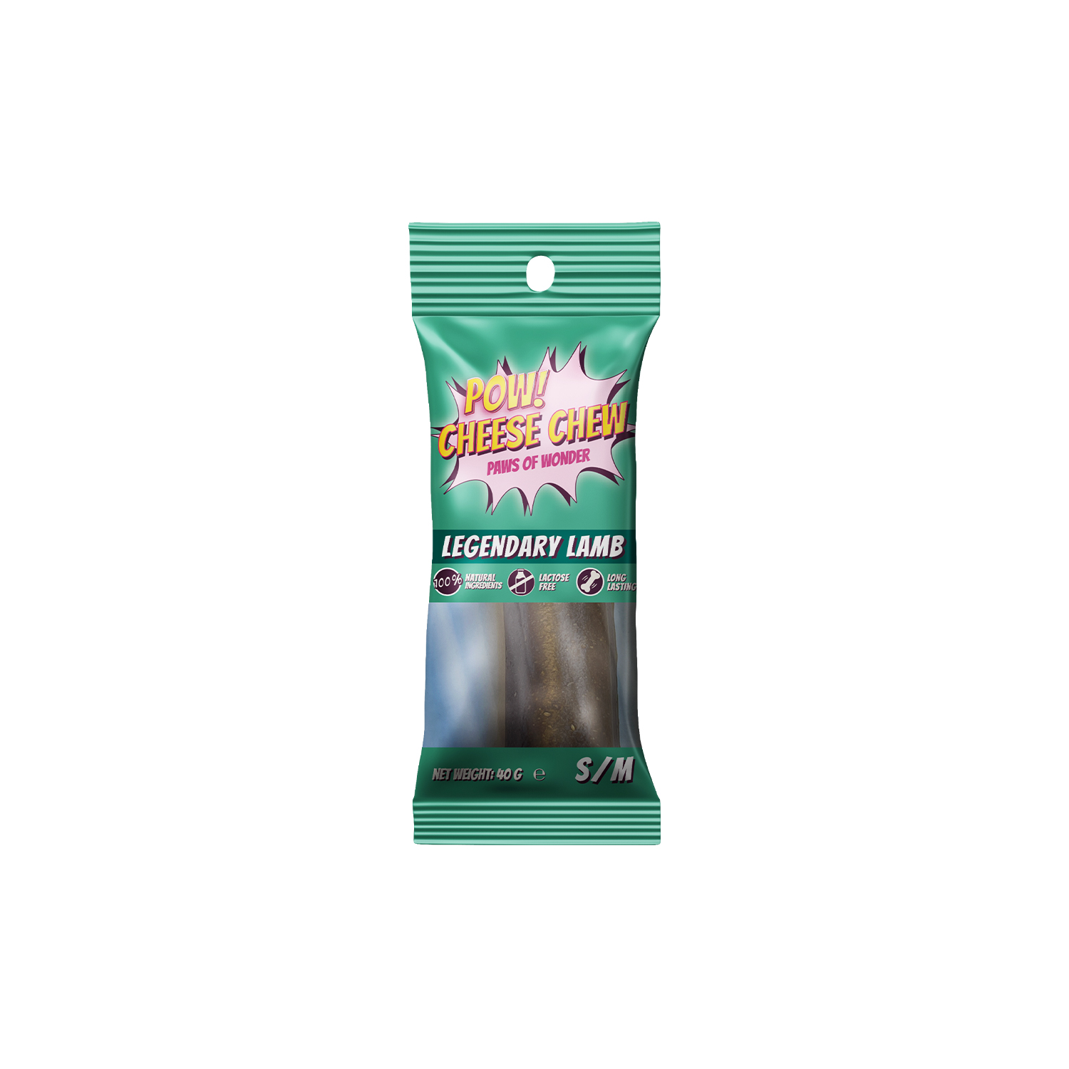 Pow Lamb Dog Cheese Chew SM