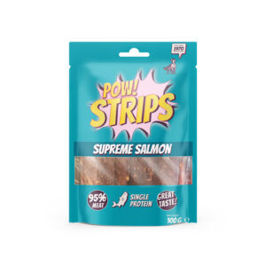 Pow Supreme Salmon Dog Strips