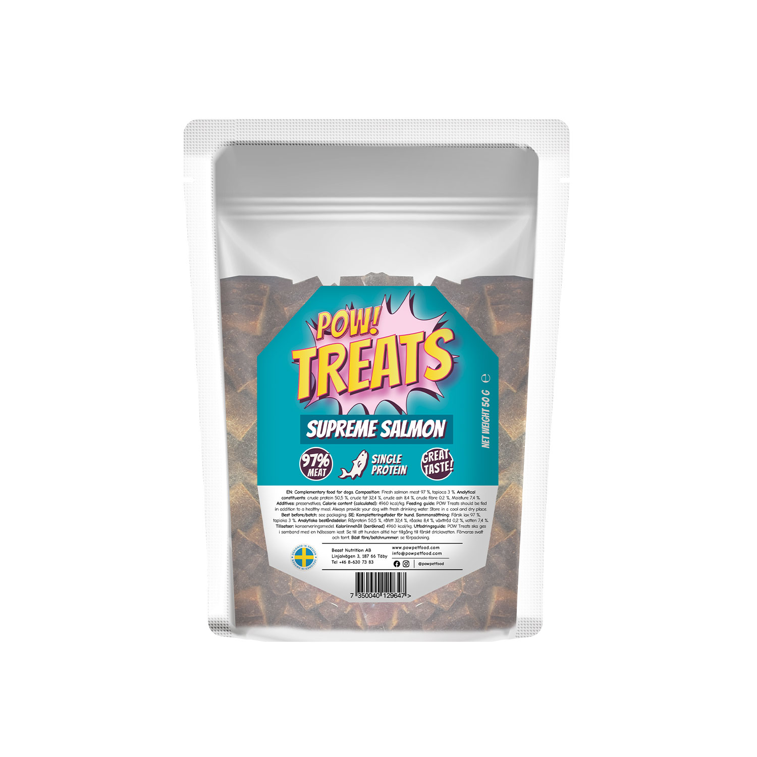 Pow Supreme Salmon Dog Treats