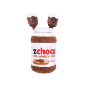 ZippyPaws Bungee Burrow Chocolate Spread Interactive Dog Toy